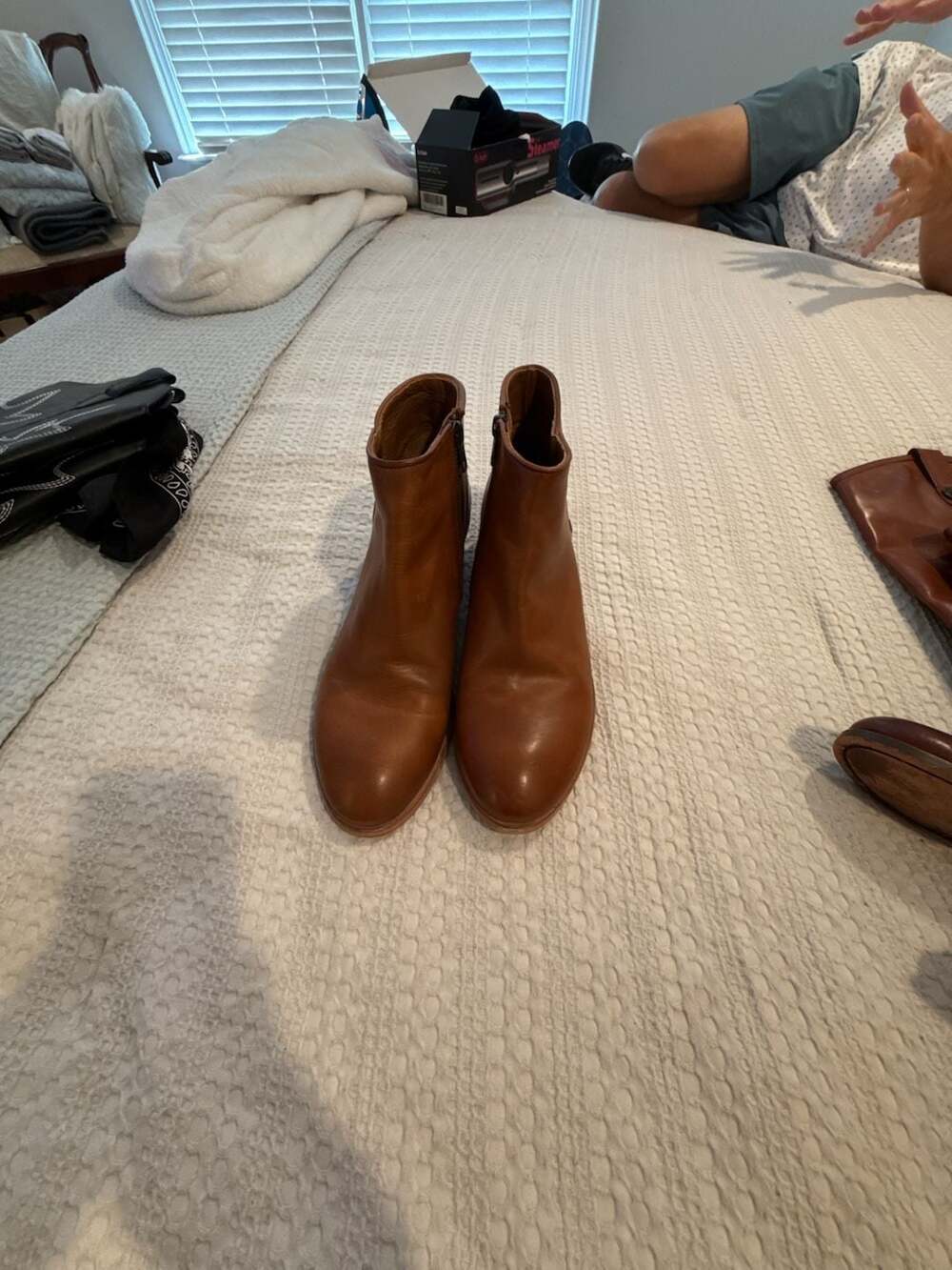 Frye Women's Brown Leather Ankle Boots Size 8.5 B
